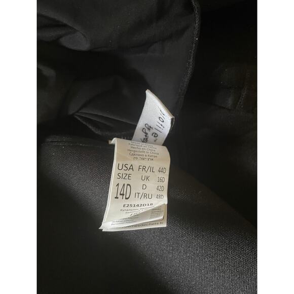 Profile By Gottex Bachata D Cup V Neck One Piece Swimdress Black Size - 14D - Picture 6 of 7